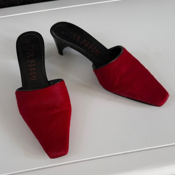 Vintage Pony Hair Mules - Picture 3 of 5